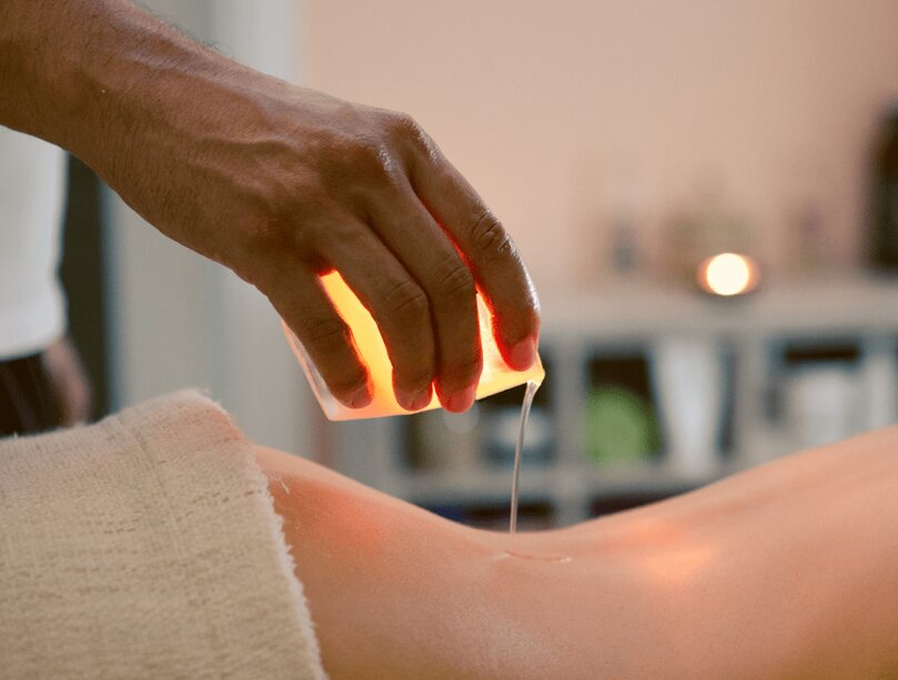 Massaggio con candela